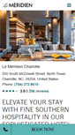 Mobile Screenshot of lemeridiencharlotte.com